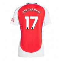 Arsenal Oleksandr Zinchenko #17 Replica Home Shirt Ladies 2024-25 Short Sleeve